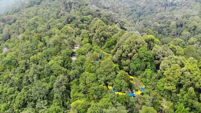 Malaysia's ESCAPE park building the world's longest waterslide