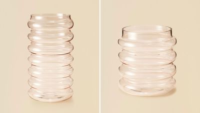 Large and small wave vases: $18 to $20