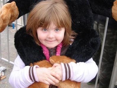 Amelie was just a child when the mysterious symptoms first started.