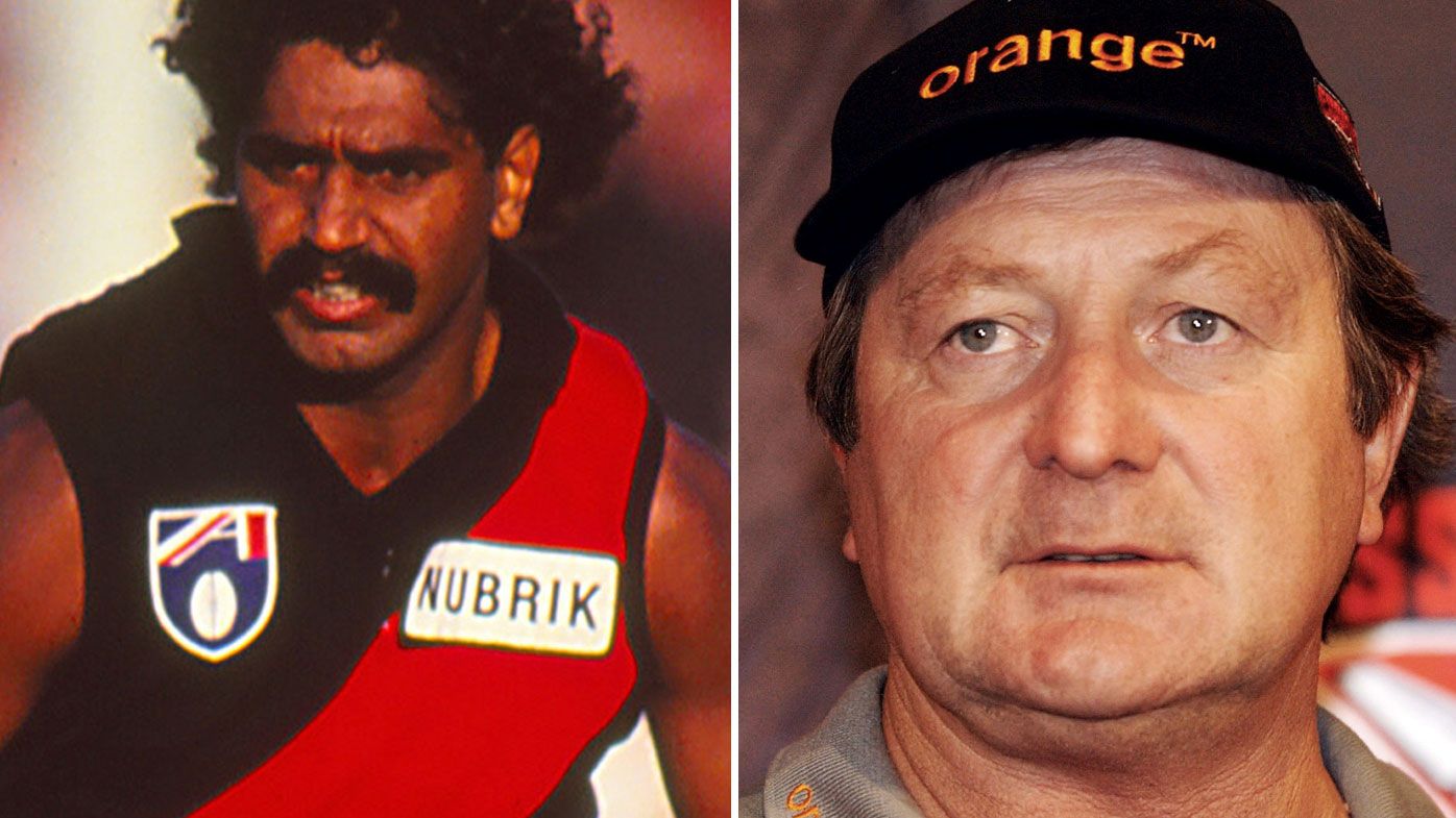 AFL legends Kevin Sheedy and Derek Kickett end 25 years of bad blood with meeting