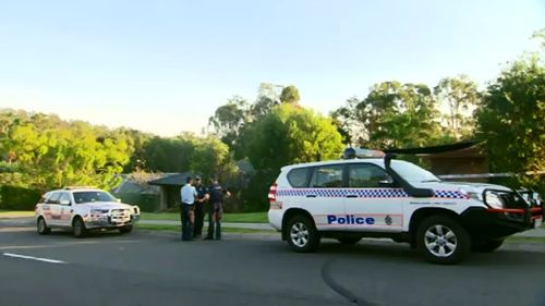 Police were called to the Helensvale home last night. (9NEWS)