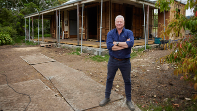 Inside Scott Cam's Block house renovation 2022.