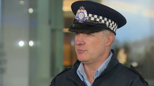 ACT Police speak following a shooting at Canberra Airport