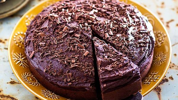 Boiled chocolate cake