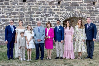 Swedish royal family unites for Crown Princess Victoria's 46th