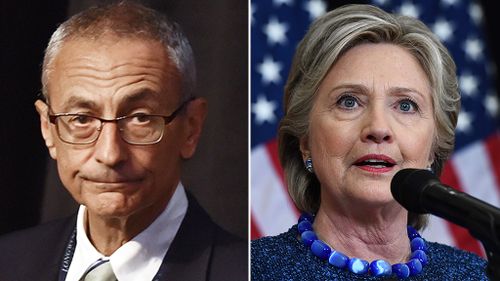 Hillary Clinton's campaign chairman John Podesta has protested the FBI's failure to provide evidence of wrongdoing after announcing it was renewing its search yesterday. (AFP)
