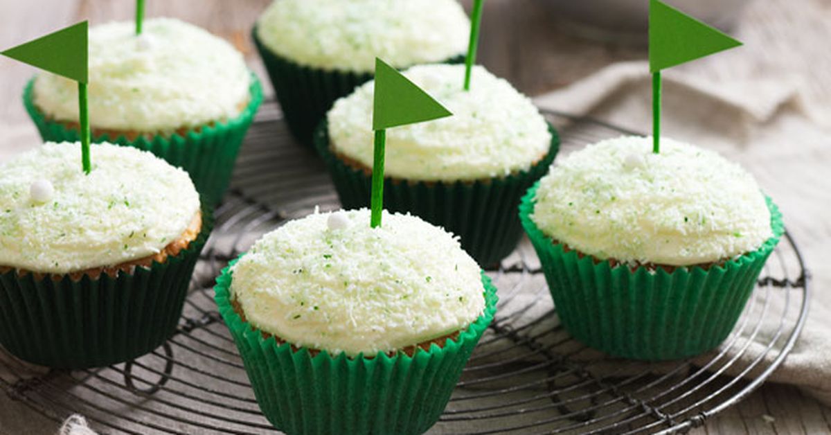 Father's Day golf cupcakes - 9Kitchen