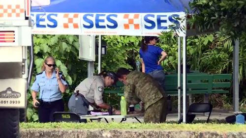 Police, 20 SES volunteers, Defence and National Parks and Wildlife crews were involved in the search. Picture: 9NEWS