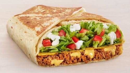 Taco Bell's Crunchwrap Supreme as shown advertised on the company's website