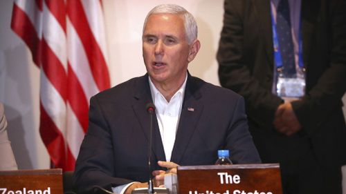 Vice-President Mike Pence is representing the US at APEC.