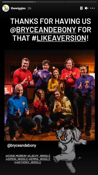 The Wiggles reunite with original members to cover Tame Impala's Elephant for Triple J segment Like A Version.