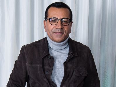 Martin Bashir backstage during "X Factor Celebrity" at LH2 Studios on November 23, 2019 in London.