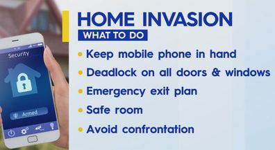 Home invasion safety plan protection for family