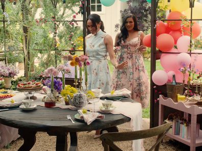 With Love, Meghan. (L to R) Meghan, Duchess of Sussex, Mindy Kaling