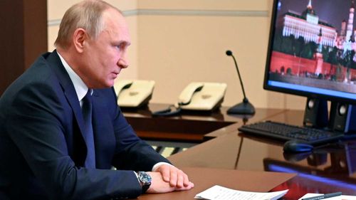 Vladimir Putin has introduced a law punishing those who publish information contrary to official Russian war reports.