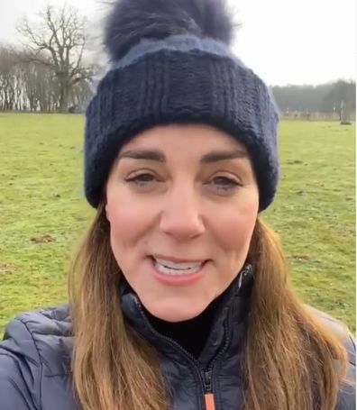 Kate Middleton shares a selfie