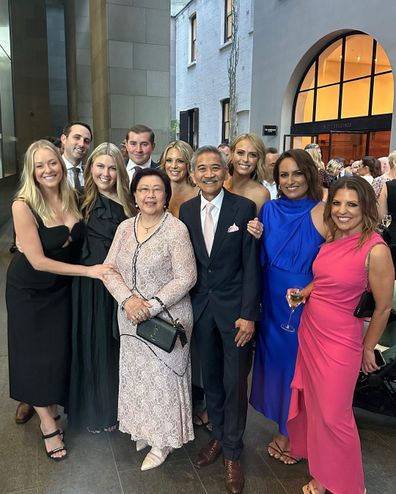 Tracy Vo's wedding Airlie Walsh, Charles Croucher, Belinda Russell, Sylvia Jeffreys, Jayne Azzopardi, Lizzie Pearl