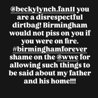 Kelly Osbourne calls out WWE star Becky Lynch