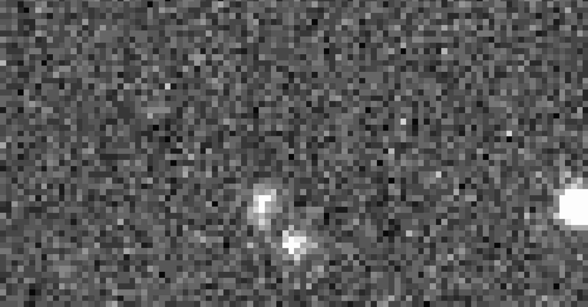 Astronomen entdecken ein interstellares Objekt, das durch unser ...