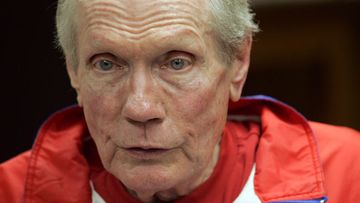 Reverend Fred Phelps, US pastor who picketed funerals with signs that said "Thank God for dead soldiers" and "God Hates Fags", has died (Getty).