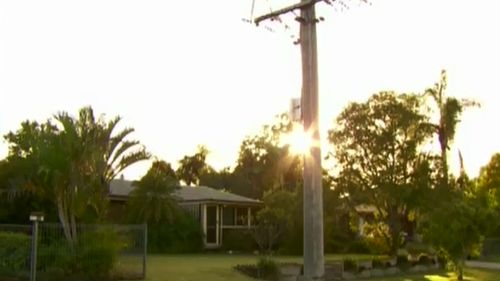 The pole is blocking the couples driveway where they had planned to park a new caravan they'd spent years saving for. 