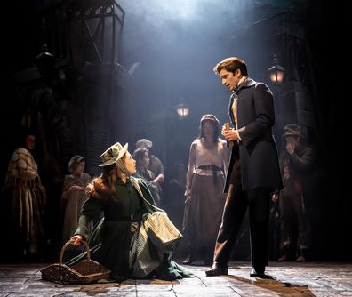 Robert Tripolino as Marius Pontmercy in Les Misérables 