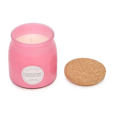 Strawberry Cheesecake Candle: $9