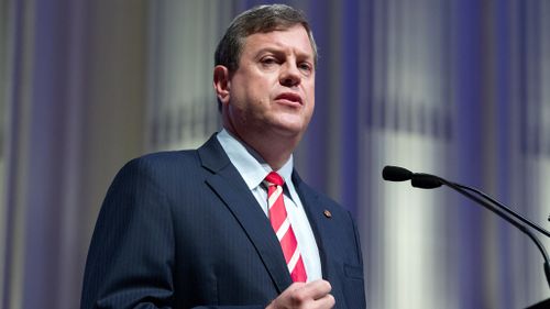 Queensland Treasurer Tim Nicholls. (Getty)