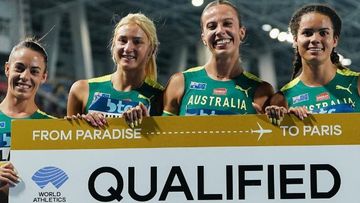 Record-breaking Aussie relay team punches Paris ticket