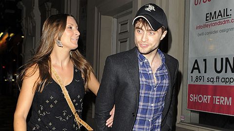 Has Daniel Radcliffe ditched his girlfriend for this mystery brunette?