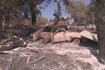 Communities are starting to assess the damage. Bushfires in Perth&#x27;s north.