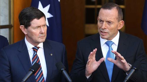 Kevin Andrews and Tony Abbott.