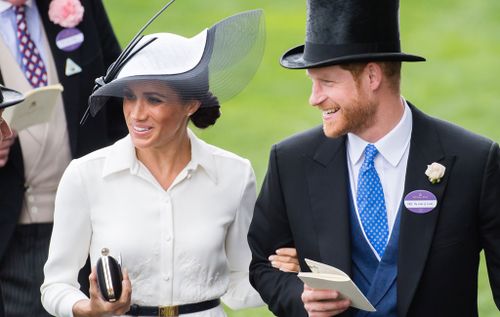 Dressing like Meghan, pictured with husband Prince Harry at Ascot this month, doesn't come cheaply. 
