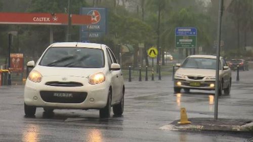 More than 150mm of rain fell across the NSW’s Northern Rivers district in just 48 hours. (9NEWS)