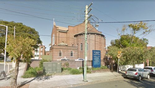 The family will be farewelled at St Mary's Catholic Church in Sydney tomorrow. (Google Maps)