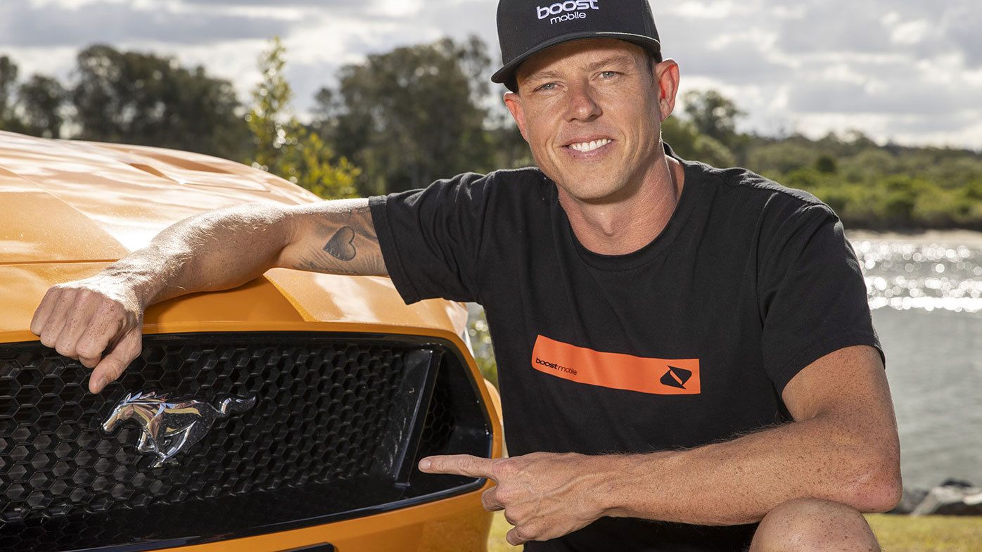 James Courtney is back on the Supercars grid.