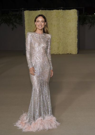 Olivia Wilde Wore Alexandre Vauthier Haute Couture To The Academy