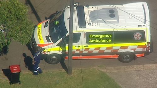 Paramedics were called to the property just about 3.30pm