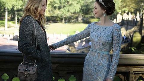 Serena and Blair in the final episode of Gossip Girl