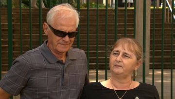 The husband of Queensland great-grandmother Vyleen White has given state politicians an emotional serve after she was allegedly murdered by a youth offender.﻿ The 70-year-old was allegedly stabbed near her car in an underground car park at Town Square Redbank Plains shopping centre in Ipswich, south-west of Brisbane on February 3.