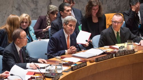 United Nations Security Council unanimously adopts resolution on peace plan for Syria