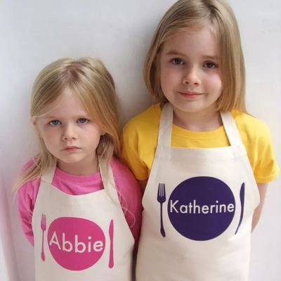 <a href="https://www.hardtofind.com.au/106361_personalised-kids-animal-apron-various-styles" target="_blank">Personalised Kids Aprons, $45.</a> Why? For those days you are so exhausted you can't remember your children's names, you'll need these.