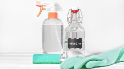 Cleaning with vinegar