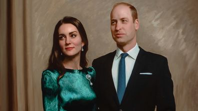 The Duke and Duchess of Cambridge&#x27;s first official joint portrait was painted by award-winning British portrait artist Jamie Coreth