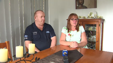 Couple reunited with babies' ashes stolen in break-in