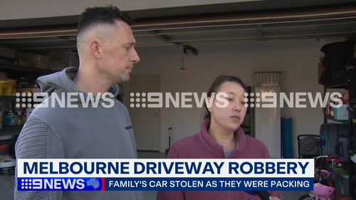 Car stolen from Melbourne pinch family's luggage and passports inside