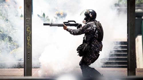 Solider have used deadly force to try and stop protesters. (AFP)