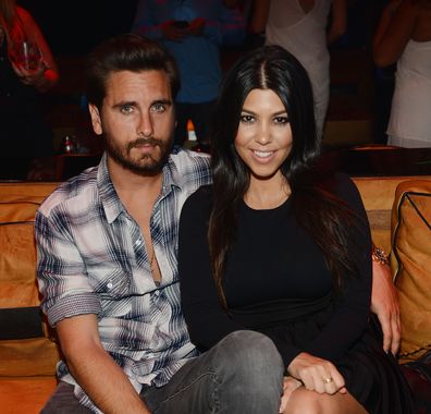 Scott Disick and Kourtney Kardashian 