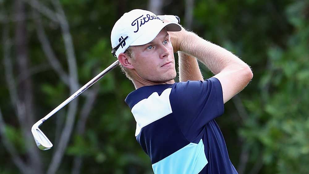 Cameron Davis finished tied for 15th on his PGA Tour debut. (AFP)