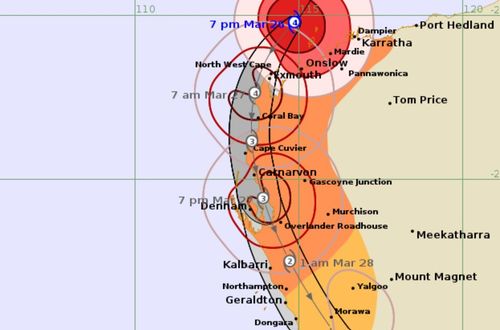 Ciclone tropical Narelle
